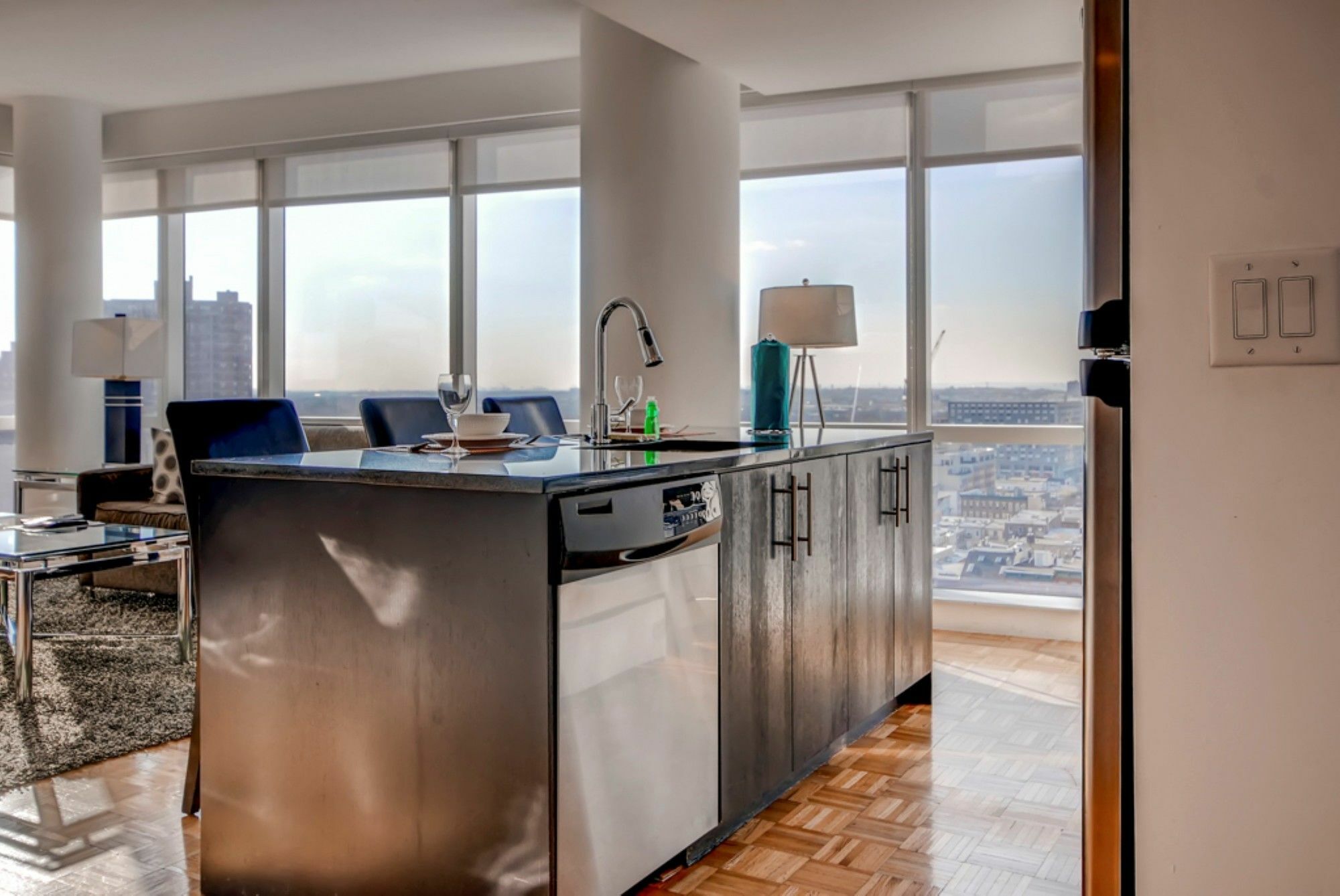 Global Luxury Suites At Greene Jersey City Bagian luar foto